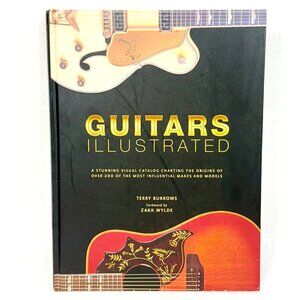 Guitars Illustrated Hardcover Book Featuring 200 Influential Guitar Models/Makes